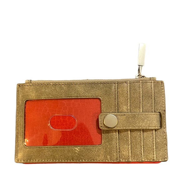 Hammitt 210 West wallet clutch nubuck snap new without tags pewter - Picture 4 of 4